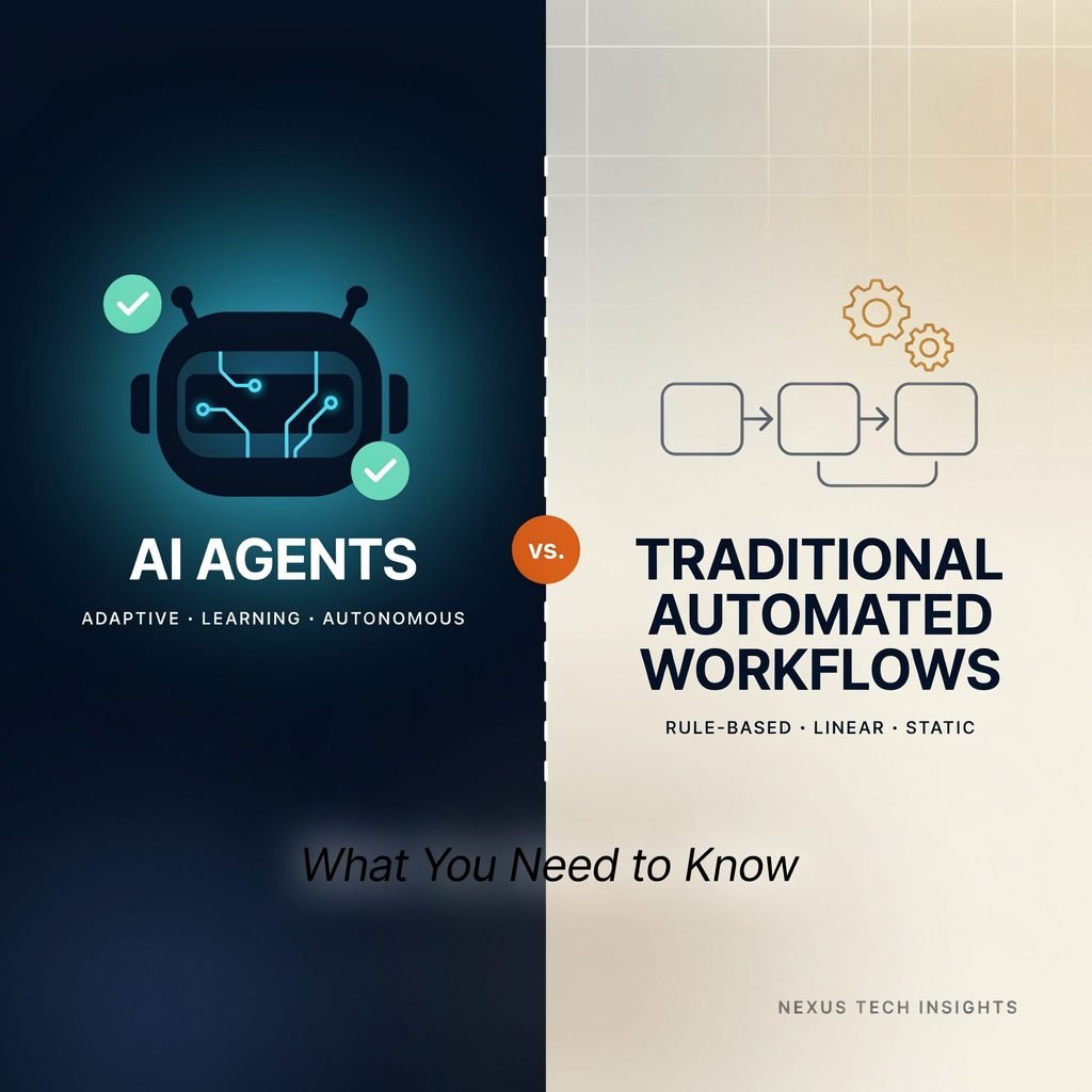 AI Agents vs. Traditional Automated Workflows