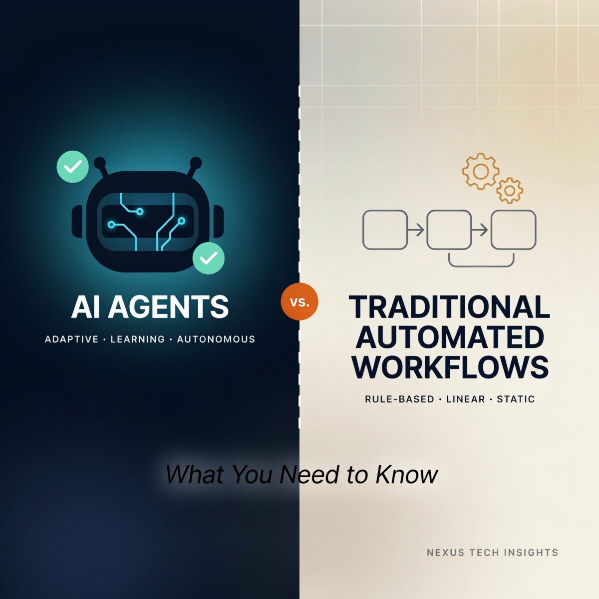 AI Agents vs. Traditional Automated Workflows: What You Need to Know
