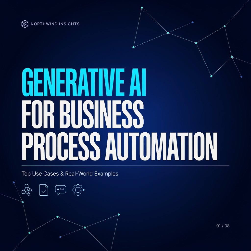 Generative AI for Business Process Automation