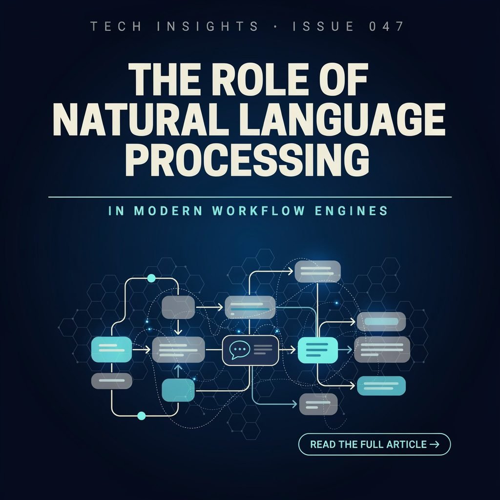 The Role of Natural Language Processing (NLP) in Modern Workflow Engines